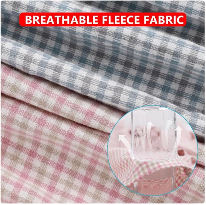 It is made of premium cotton fabric, which brings a lot of comfort, Soft and breathable, skin-friendly, Not easy to fade
Está hecho de tela de algodón de primera calidad, que aporta mucha comodidad, Suave y Transpirable, agradable al tacto, No se decolora fácilmente