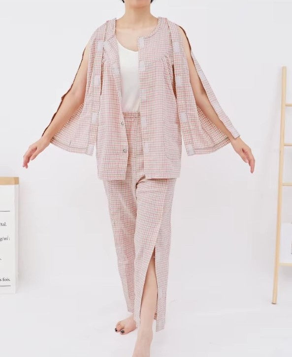 Pijama diseñadas para pacientes * Fácil de Poner y Quitar